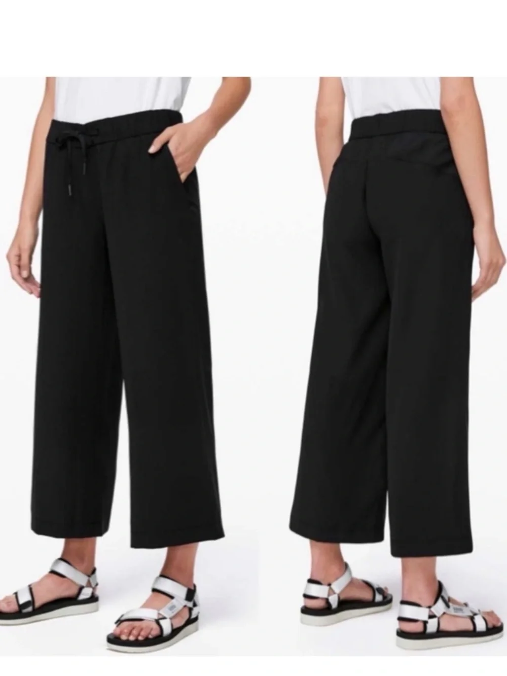 lululemon On the Fly 7/8 Wide Leg Pants